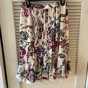 Tory Burch floral skirt